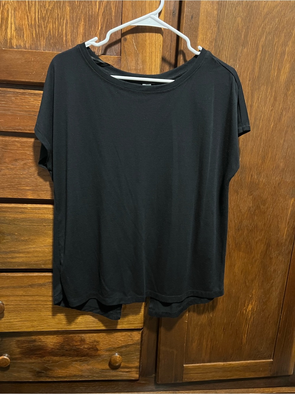 Yogalicious Black Short Sleeve Crewneck Tee